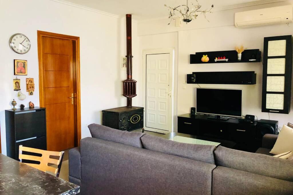 Family Apartment In Greece Kalandra Exteriör bild